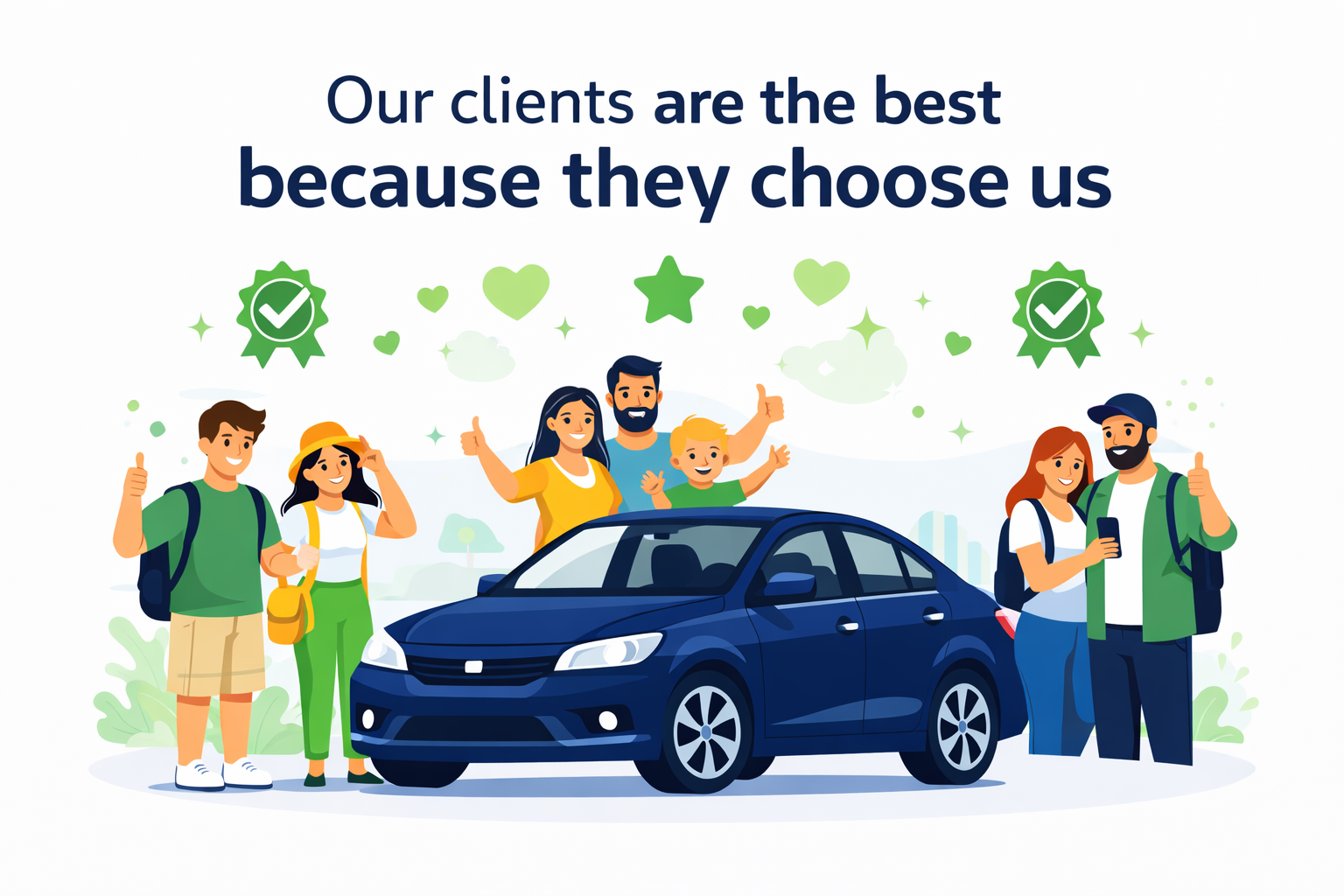our clients are the best because they choose us