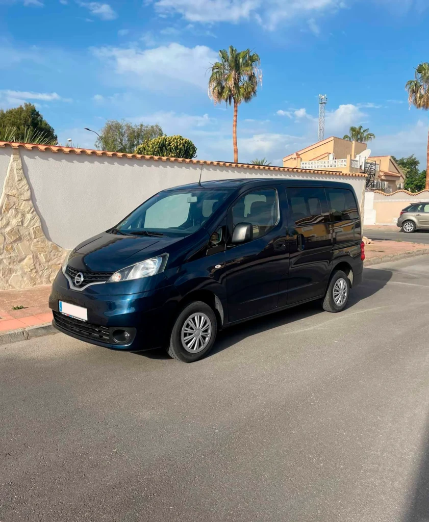 7 seater car hire direct car rental nissan nv200