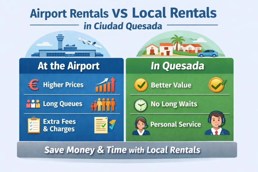 Airport Rentals vs Local Rentals