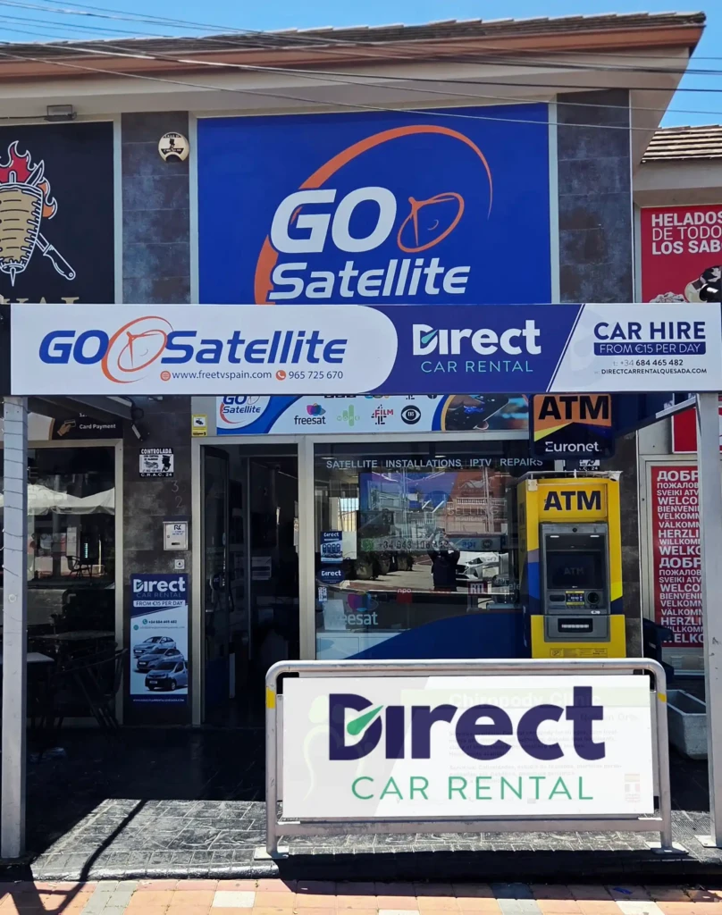 direct car rental office go satellite